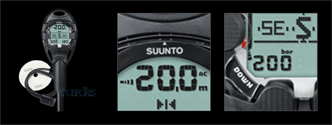 SUUNTO Cobra3 black with usb