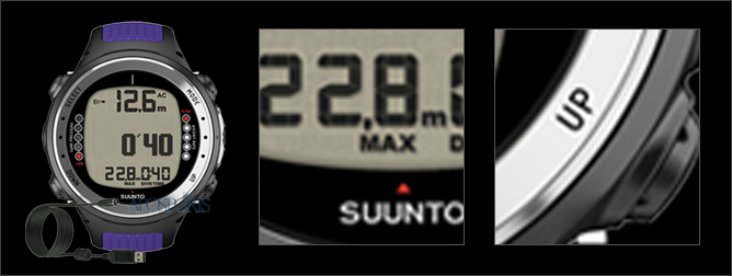 SUUNTO D4i lilac with usb