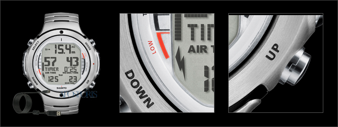 SUUNTO D6i steel bracelet with usb