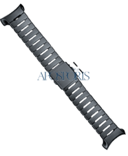 SUUNTO D6i all black steel bracelet kit