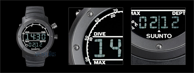 SUUNTO Elementum Aqua Negative Black Rubber