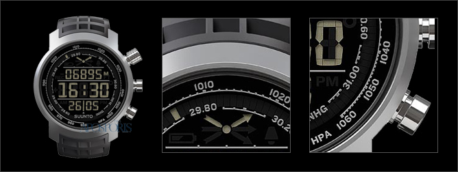 SUUNTO Elementum Terra Negative Black Rubber