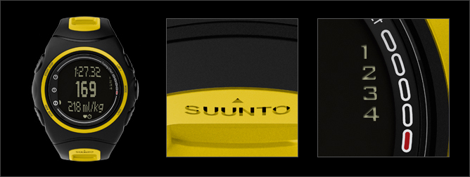 SUUNTO t6d Black Flame