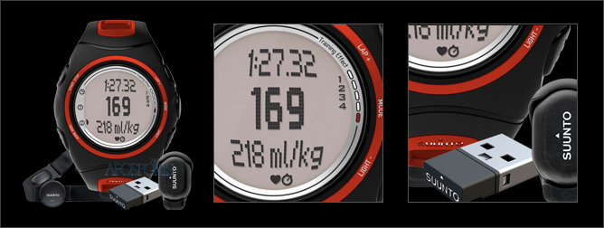SUUNTO t6d Black Fusion Running Pack