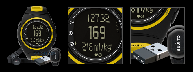 SUUNTO t6d Black Flame Running Pack
