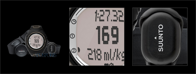 SUUNTO t6d Black Smoke Running Pack