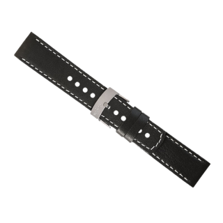 Elementum Terra - Black leather strap